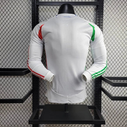 2024-25 Italy Away Player Long Sleeve S-XXL