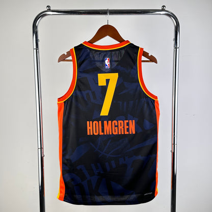 NBA 2024-25 Thunder City Edition No.7 HOLMGREN