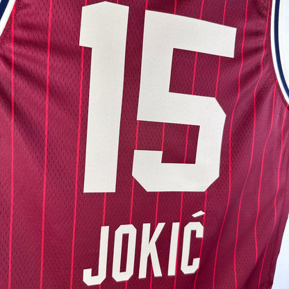 NBA 2024-25 All-Star Red No. 15 JOKIC