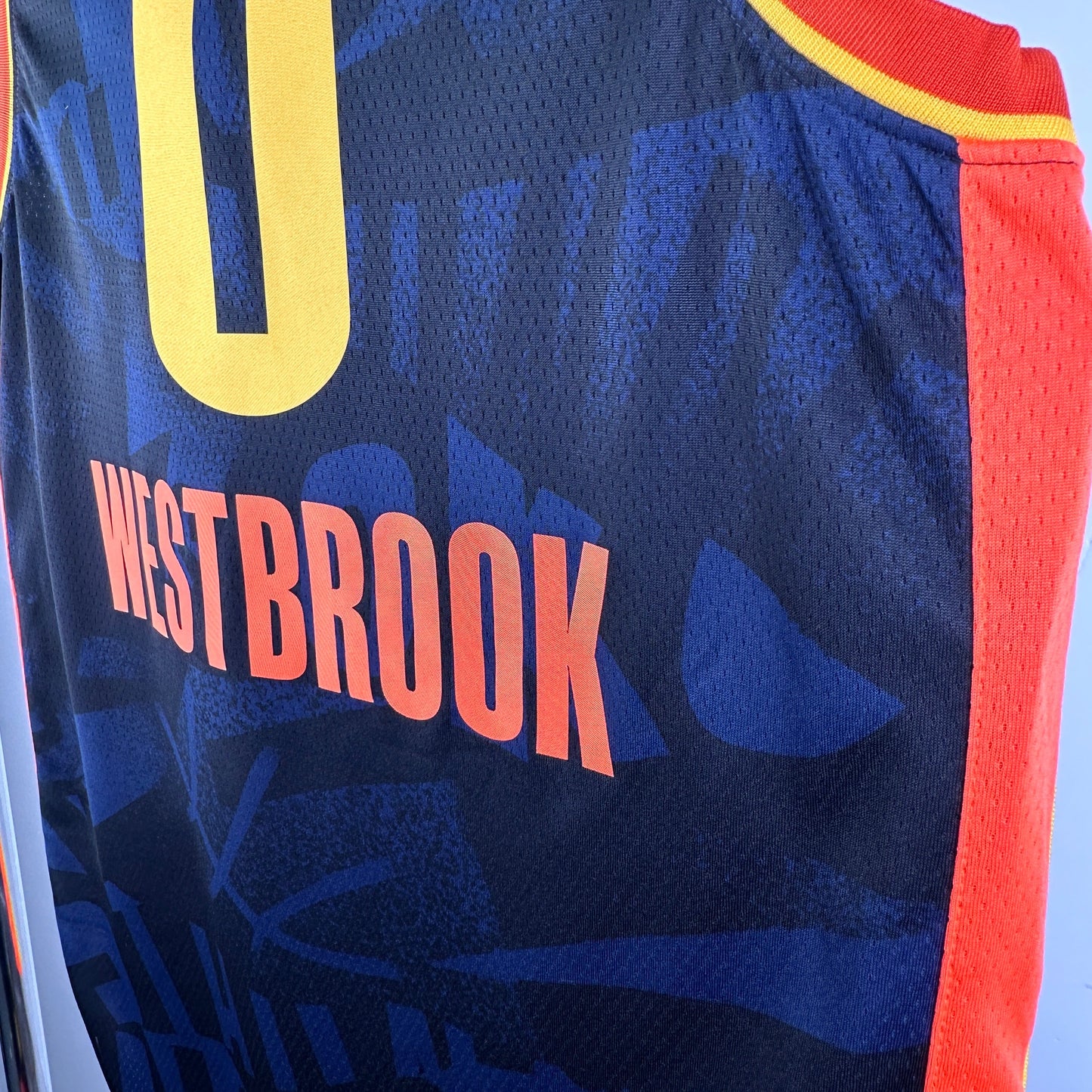 NBA 2024-25 Thunder City Edition No.0 WESTBROOK