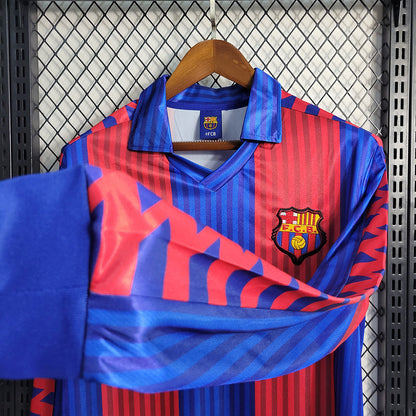 2008-09 Barcelona Home Retro long sleeves S-XXL