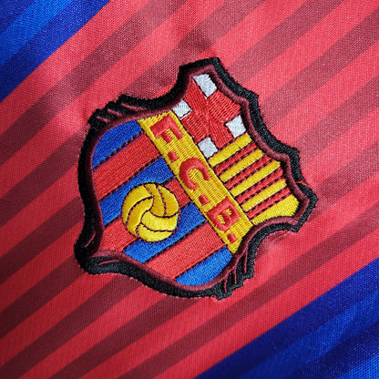 2008-09 Barcelona Home Retro long sleeves S-XXL