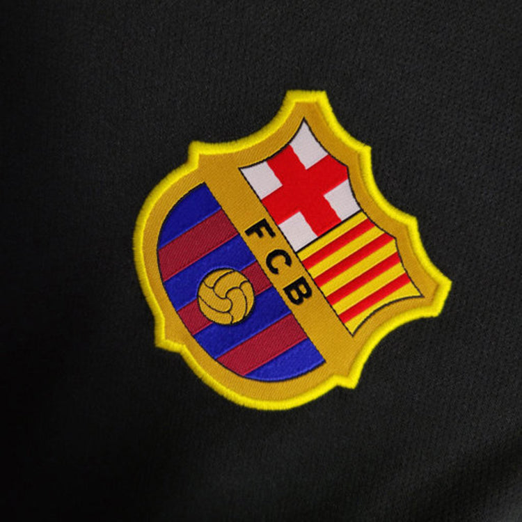 11-12 Barcelona Black Away Retro S-XXL