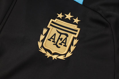 2024-25 Argentina Black Training Suit S-2XL