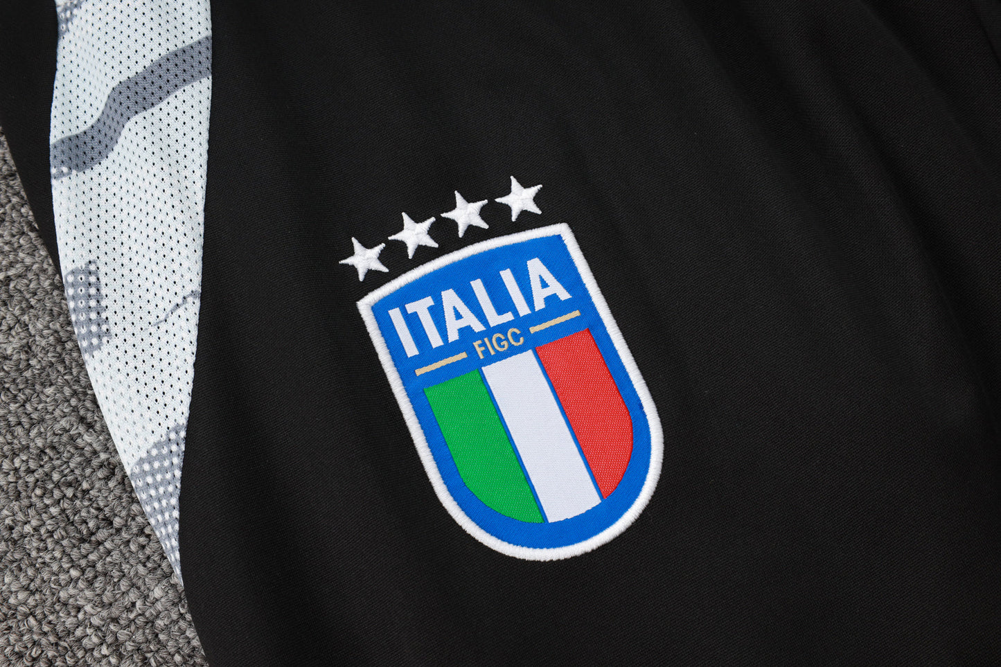 2024-25 Italy Black Training Suit S-2XL