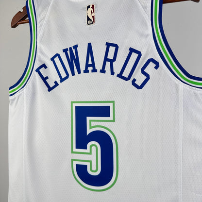 NBA 2024-25 Timberwolves Retro No. 5 EDWARDS