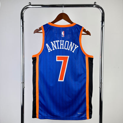 NBA 2024-25 Knicks City Edition No. 7 ANTHONY