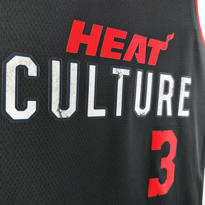 NBA 2024-25 Miami Heat City Edition No. 3 Wade