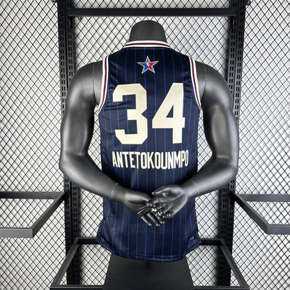 NBA 2024-25 All-Star Blue No. 34 ANTETOKOUNMPO