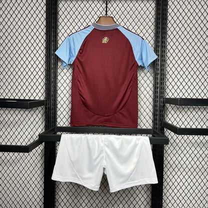 2024-25 Aston Villa Home KIDS 16-28