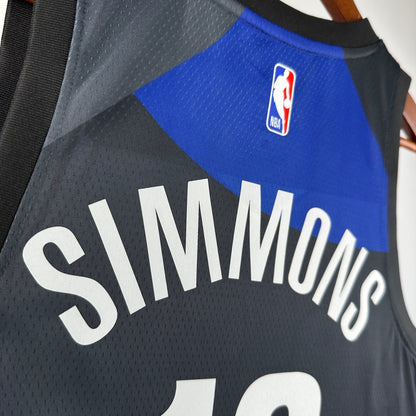 NBA 2024-25 Nets City Edition No.10 SIMMONS