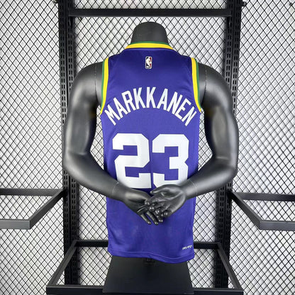 NBA 2024-25 Jazz Retro No. 23 MARKKANEN