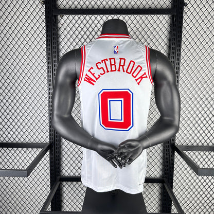 NBA 2024-25 Rockets City Edition No. 0 Westbrook