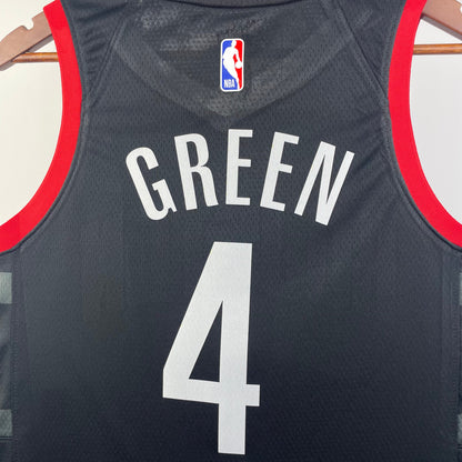 NBA 2024-25 Rockets flying limited No. 4 GREEN