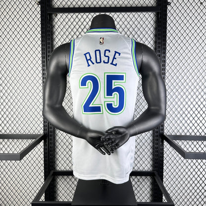 NBA 2024-25 Timberwolves Retro No. 25 ROSE