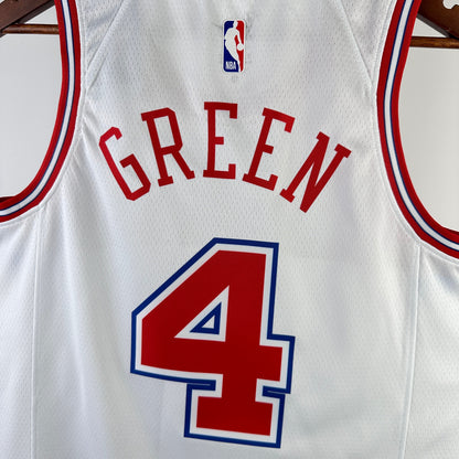 NBA 2024-25 Rockets City Edition No. 4 GREEN