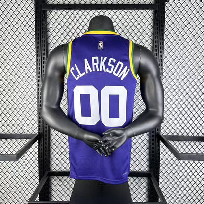 NBA 2024-25 Jazz Retro No. 00 Clarkson