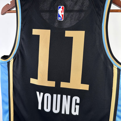 NBA 2024-25 Hawks City Edition No. 11 YOUNG