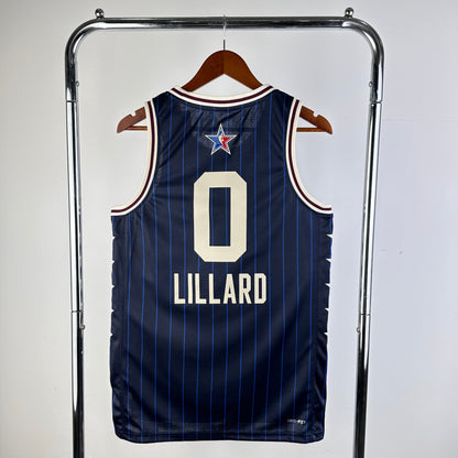 NBA 2024-25 All-Star Blue No. 0 LILLARD