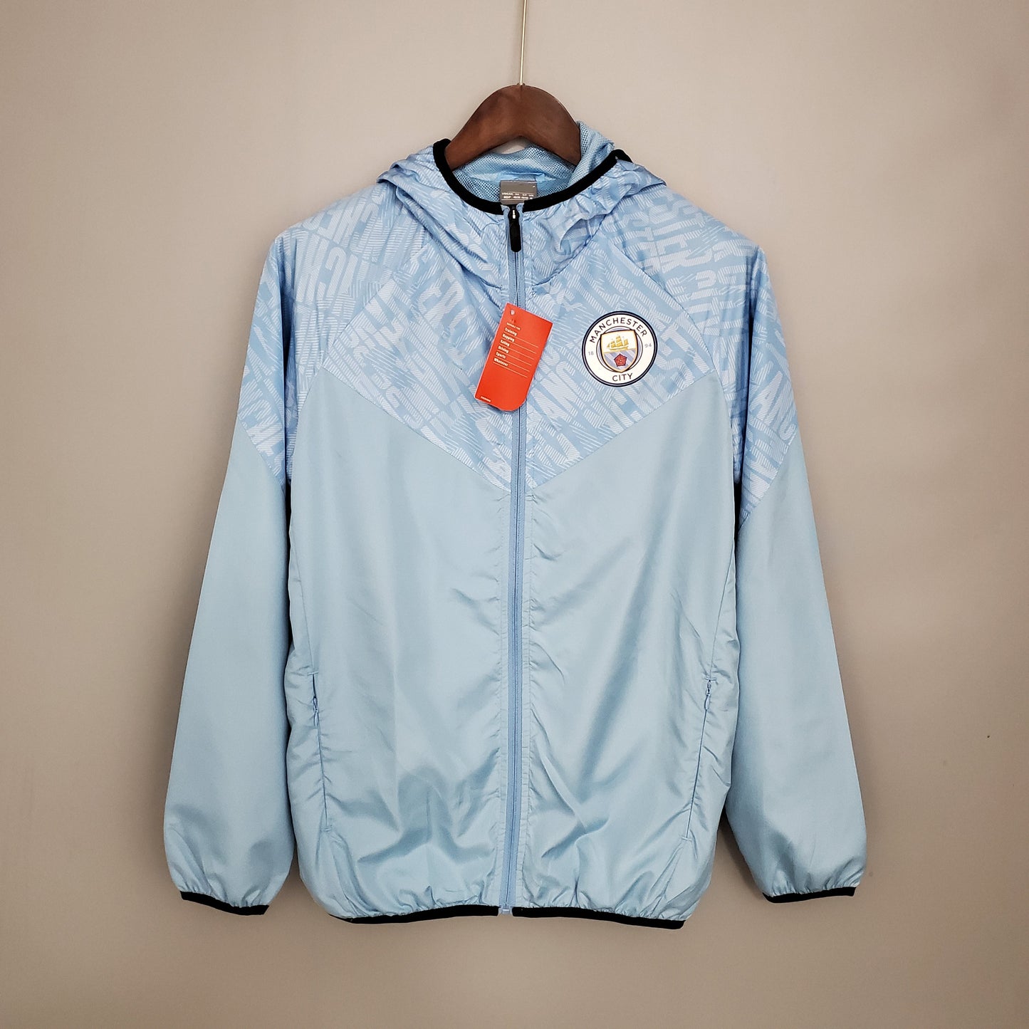 21-22 Windbreaker Manchester City blue S-XXL