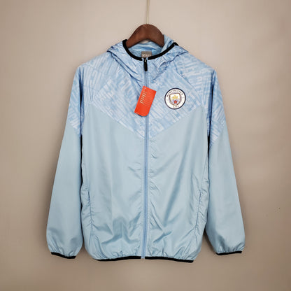 21-22 Windbreaker Manchester City blue S-XXL