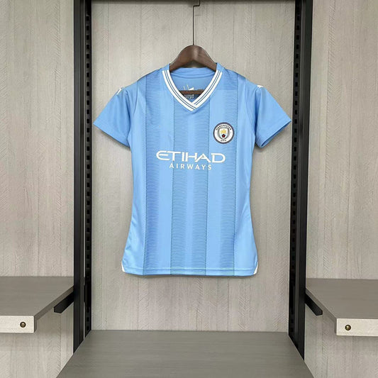 Women's 2023-24 Manchester City Home S-XXL