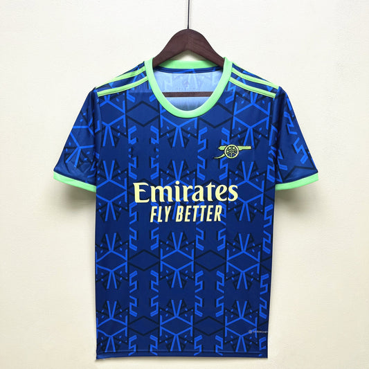 23-24 Arsenal training uniform blue green S-XXL