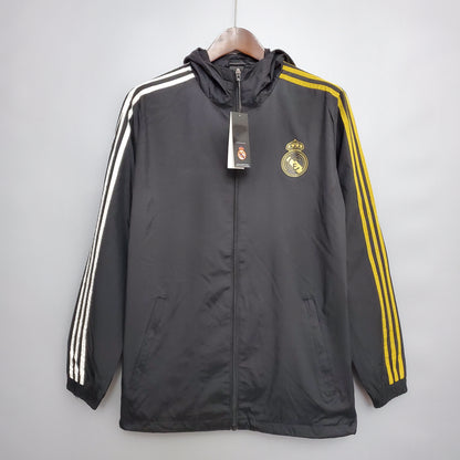 2020-21 Real Madrid Black Windbreaker