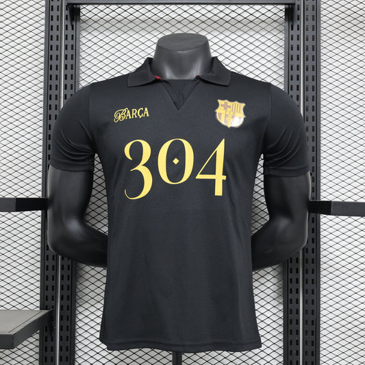 2024-25 Barcelona 304 Blcak Player S-XXL