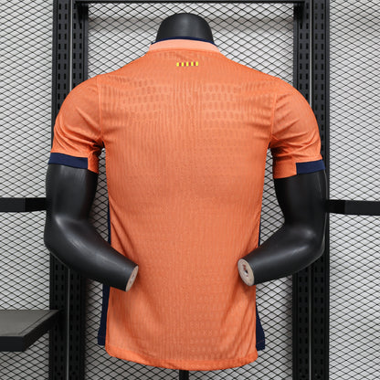 2024-25 Barcelona Orange Color Special Edition Player S-XXL